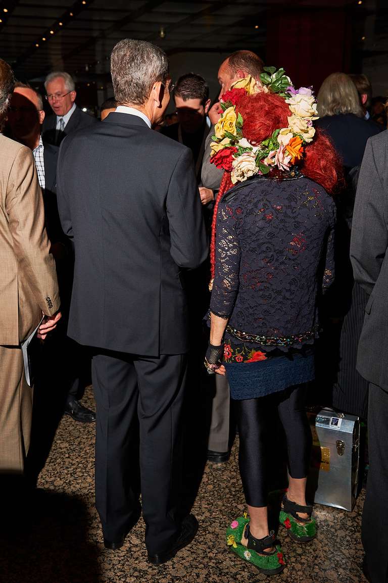 HA Schult ÖkoGlobe '08 - Preisverleihung in den Räumen der DEVK Versicherungen in Köln-Riehl, fotografiert von Jürgen Hermann Krause