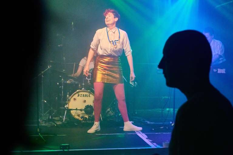 Lisa Spielmann & Kamikazebabies- Live im artheater Köln, fotografiert von Jürgen Hermann Krause