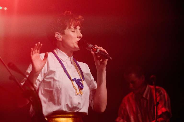 Lisa Spielmann & Kamikazebabies- Live im artheater Köln, fotografiert von Jürgen Hermann Krause