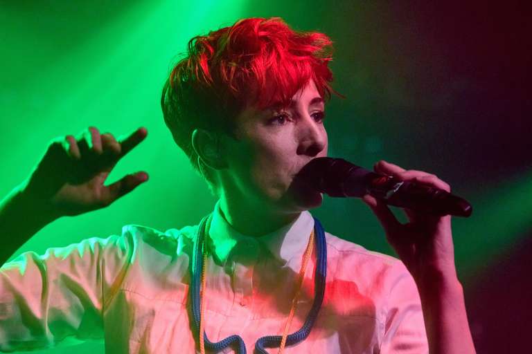 Lisa Spielmann & Kamikazebabies- Live im artheater Köln, fotografiert von Jürgen Hermann Krause