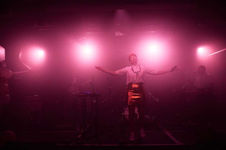 Lisa Spielmann & Kamikazebabies- Live im artheater Köln, fotografiert von Jürgen Hermann Krause