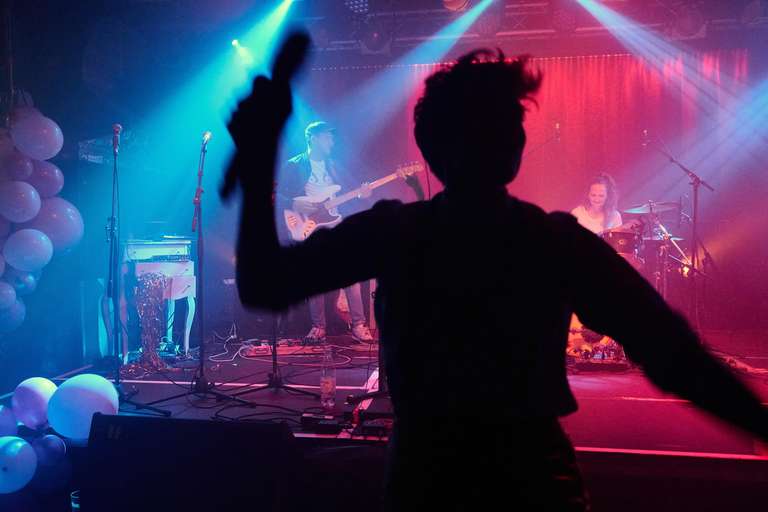 Lisa Spielmann & Kamikazebabies- Live im artheater Köln, fotografiert von Jürgen Hermann Krause