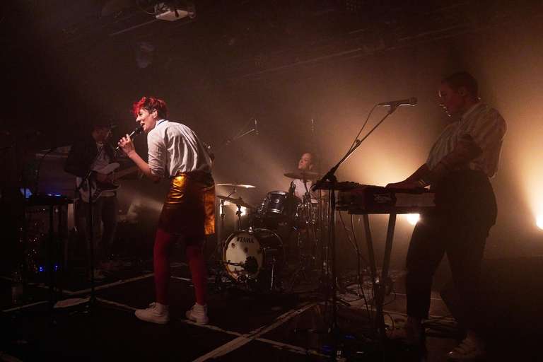 Lisa Spielmann & Kamikazebabies- Live im artheater Köln, fotografiert von Jürgen Hermann Krause