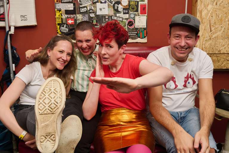 Lisa Spielmann & Kamikazebabies- Live im artheater Köln, fotografiert von Jürgen Hermann Krause