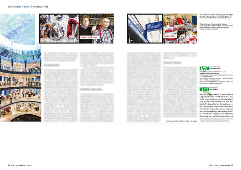 IHK Magazin, fotografiert von Jürgen Hermann Krause