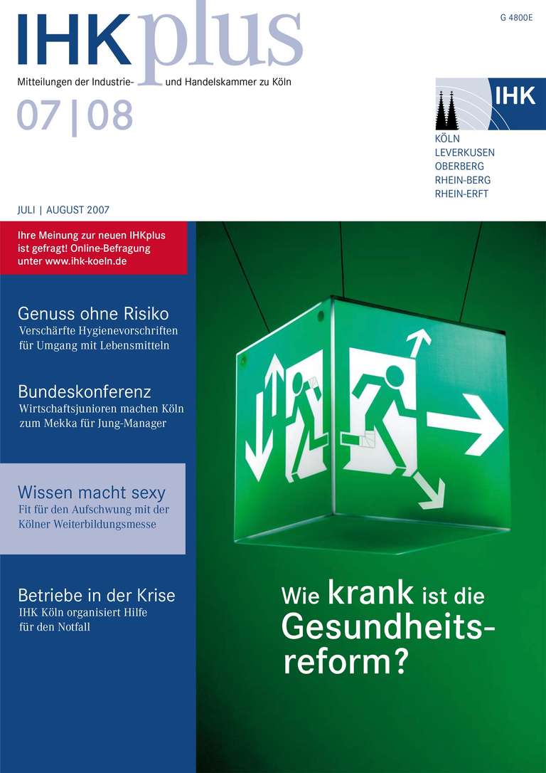 IHK Magazin, fotografiert von Jürgen Hermann Krause