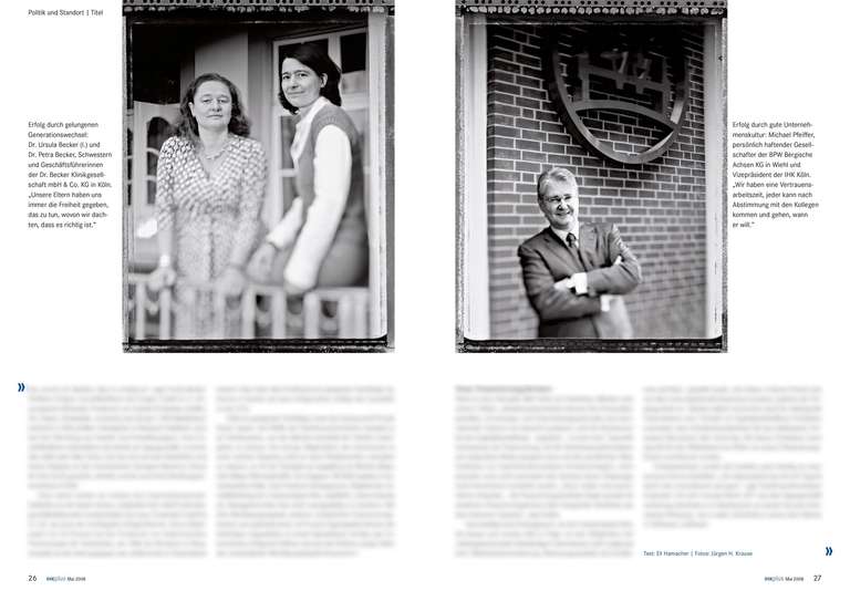 IHK Magazin, fotografiert von Jürgen Hermann Krause