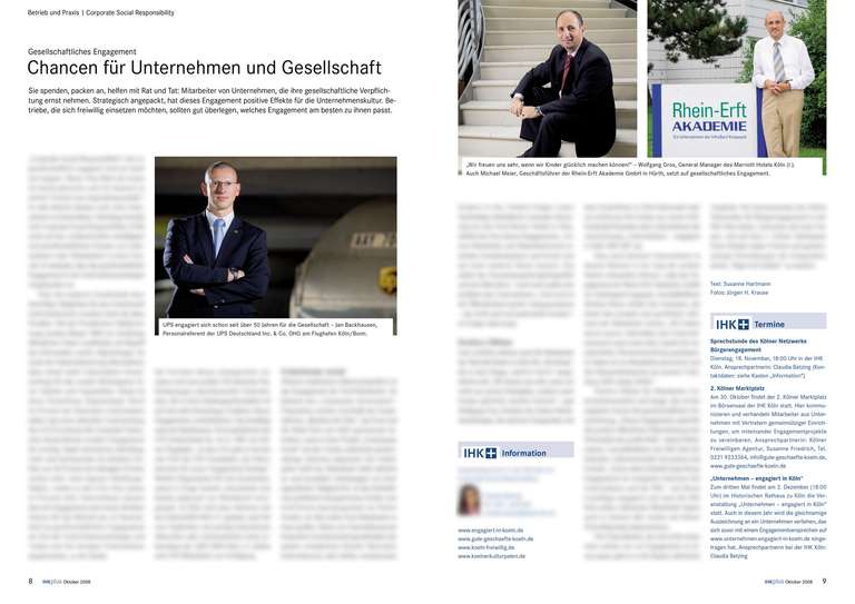 IHK Magazin, fotografiert von Jürgen Hermann Krause