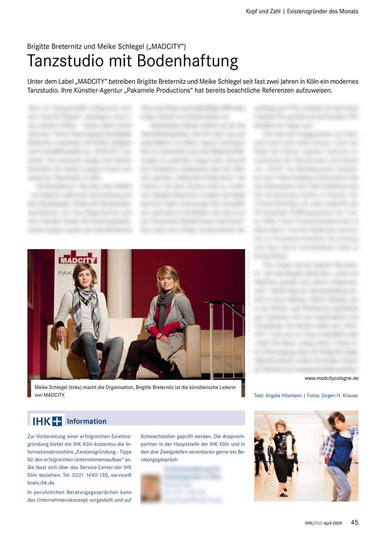 IHK Magazin, fotografiert von Jürgen Hermann Krause