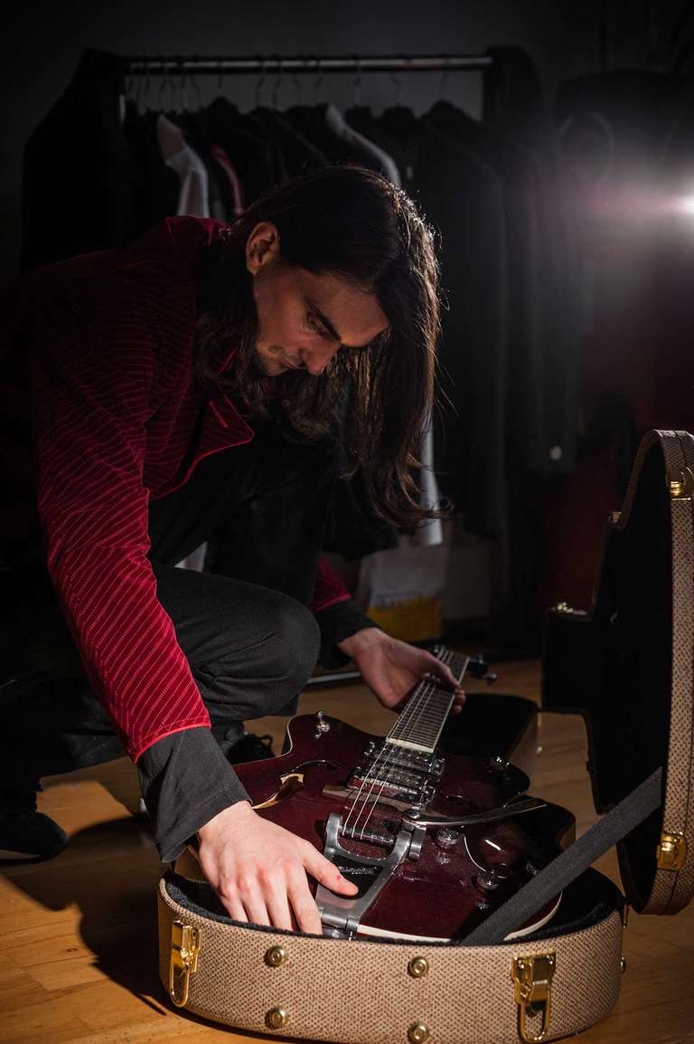 Hausbesuch bei Kosja, fotografiert von Juergen Hermann Krause
