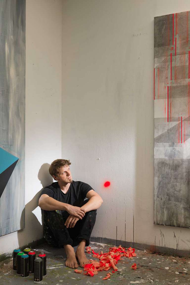 Hausbesuch bei Daniel Woellenstein, fotografiert von Juergen Hermann Krause