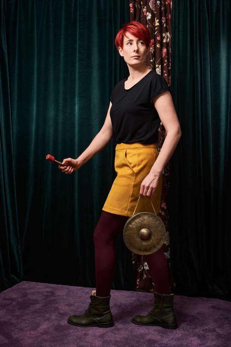 Hausbesuch bei Lisa Spielmann, fotografiert von Juergen Hermann Krause