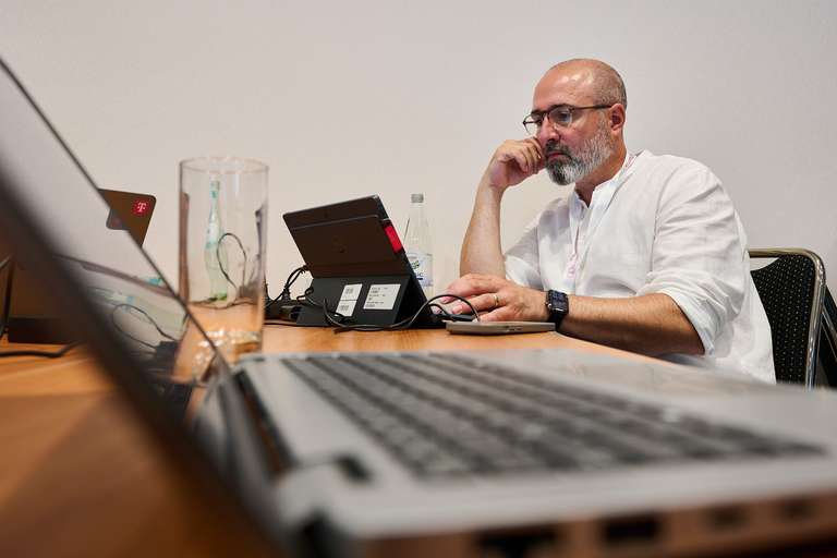 KI-Training für Führungskräfte der Deutschen Telekom AG - fotografiert von Jürgen Hermann Krause