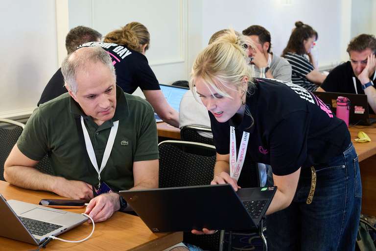 KI-Training für Führungskräfte der Deutschen Telekom AG - fotografiert von Jürgen Hermann Krause