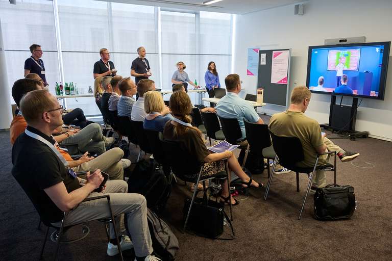 KI-Training für Führungskräfte der Deutschen Telekom AG - fotografiert von Jürgen Hermann Krause