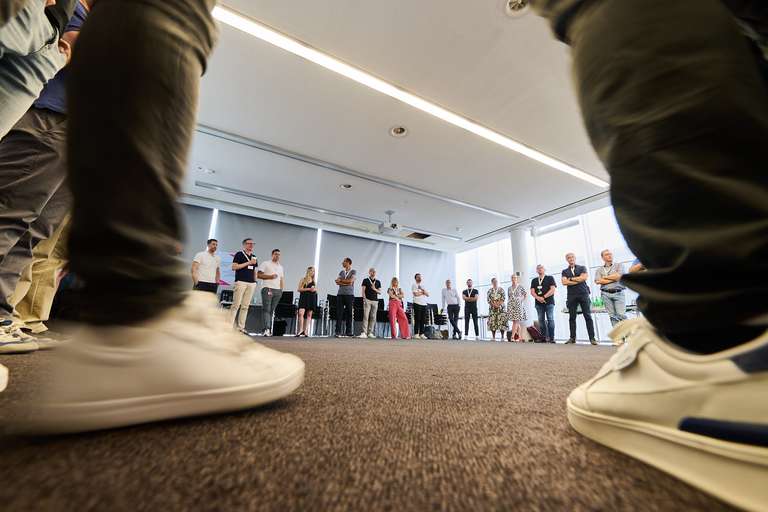 KI-Training für Führungskräfte der Deutschen Telekom AG - fotografiert von Jürgen Hermann Krause