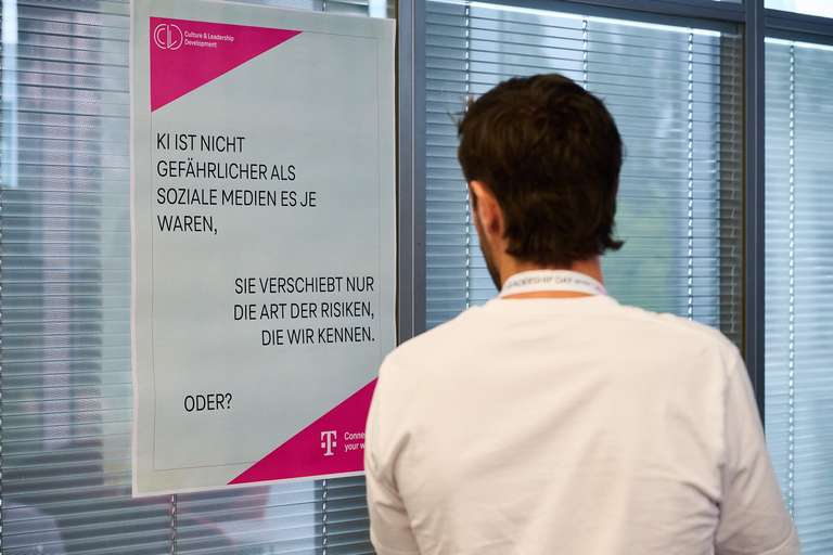 KI-Training für Führungskräfte der Deutschen Telekom AG - fotografiert von Jürgen Hermann Krause