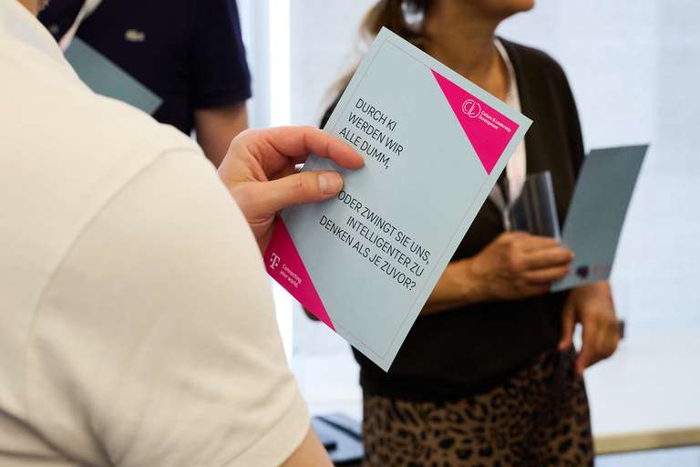 KI-Training für Führungskräfte der Deutschen Telekom AG - fotografiert von Jürgen Hermann Krause