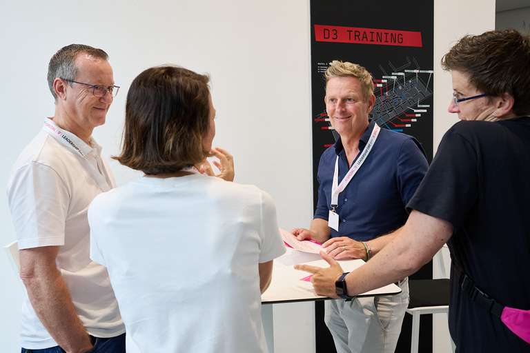 KI-Training für Führungskräfte der Deutschen Telekom AG - fotografiert von Jürgen Hermann Krause